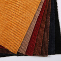 Têxteis baratos coloridos listra de poliéster tingido chenille malha rola